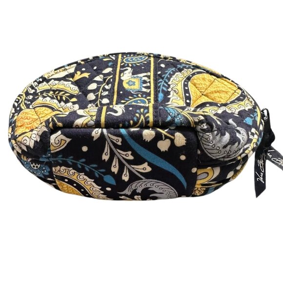 VERA BRADLEY Cosmetic Bag with Mirror ELLIE BLUE - Picture 5 of 6